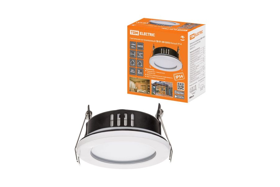 Встраиваемый светильник TDM Electric СВ 01-09 SQ0359-0110