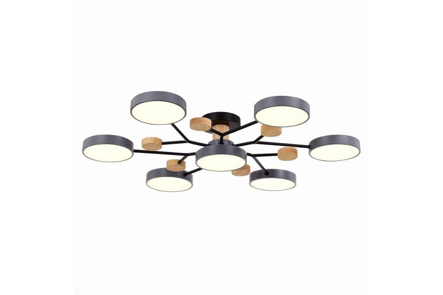 Люстра на штанге Evoluce Faema SLE6006-702-07