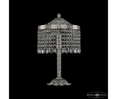 Настольная лампа Bohemia Ivele Crystal 19201L6/25IV Ni Leafs