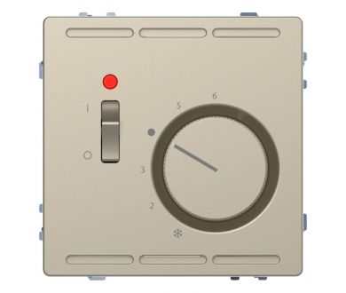 Терморегулятор Schneider Electric Merten D-Life с центральной платой с выключателем 24V MTN5761-6033