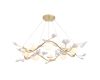 Подвесная люстра Crystal Lux COLIBRI SP10 GOLD