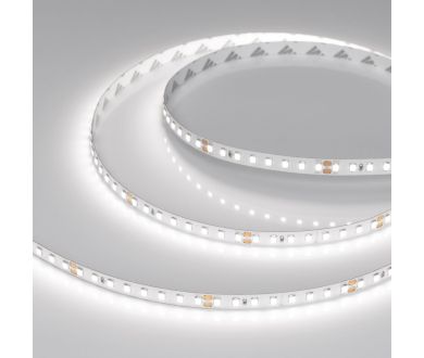 Светодиодная лента Arlight RT-A128-8mm 24V White6000 (10 W/m, IP20, 5m) (высок.эфф.150 лм/Вт) 038755(1)