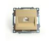 Розетка компьютерная 1-местная RJ-45 Stekker Катрин GLS00-7107-08 49227