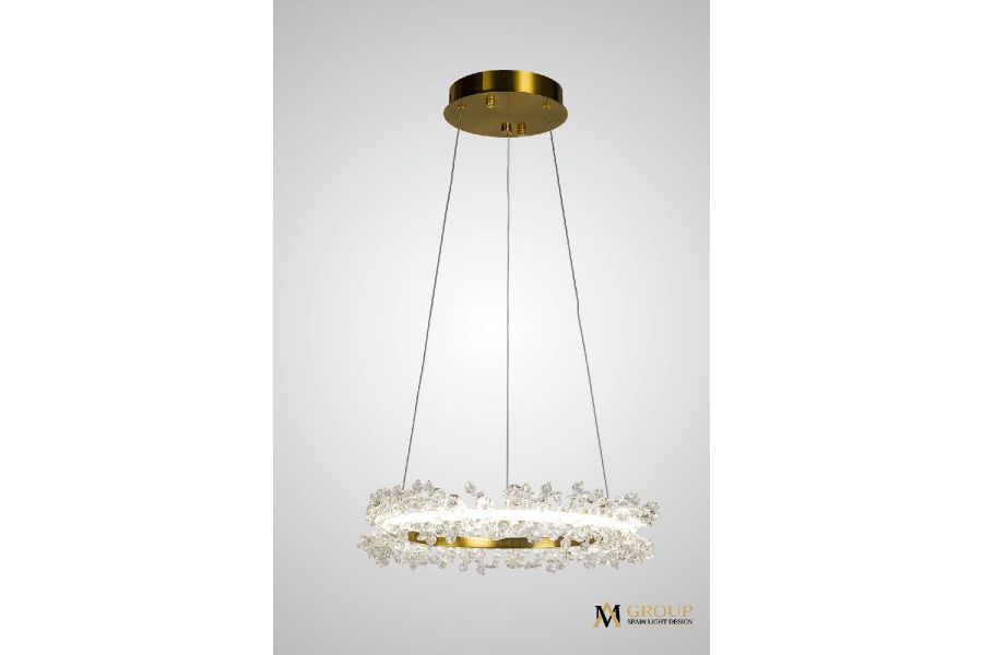 Подвесной светильник AM Group AM455 L400 POLISHED GOLD