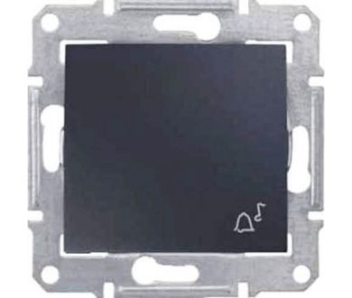 Выключатель кнопочный Звонок Schneider Electric Sedna IP44 10A 250V SDN0800370
