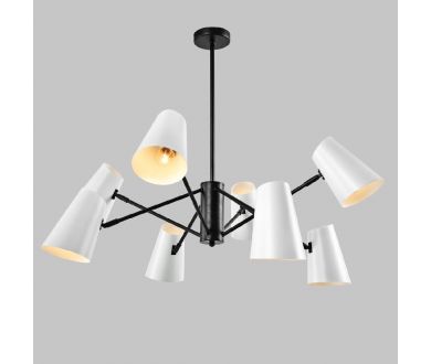 Люстра на штанге IMEX MD.23670-8-P-BK