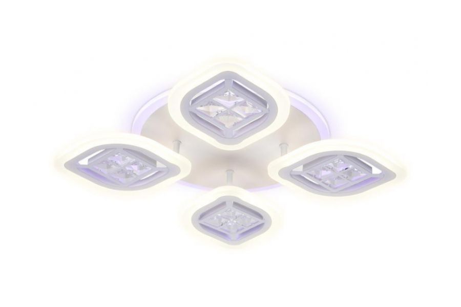 Потолочная светодиодная люстра Ambrella Light Acrylica Ice FA280