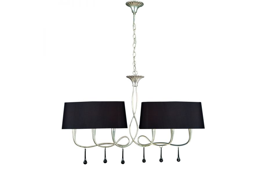 Подвесной светильник Mantra Paola Painted Silver 3531