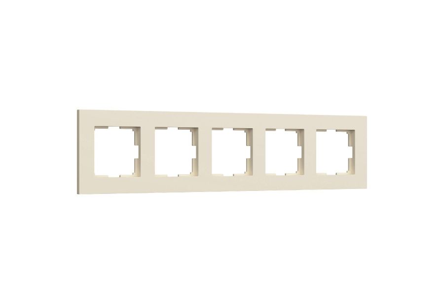 Рамка на 5 постов Werkel Slab (айвори софт) W0052962 4690389207938 a067787