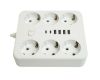 Удлинитель Stekker Home plus HM09-66-02 49975
