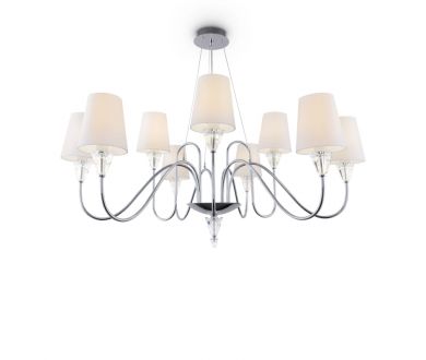 Купить Подвесная люстра Maytoni Florero MOD078PL-09CH Подвесная люстра Maytoni Florero MOD078PL-09CH