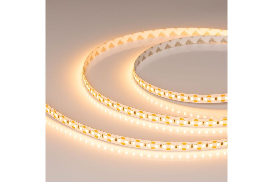 Светодиодная лента Arlight UL-A140-10mm 48V Warm2400-CX2 (8 W/m, IP20, 30m) (резка 2 светодиода) 064042