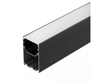 Алюминиевый профиль Arlight LINE-S-5075-3000 BLACK 041849