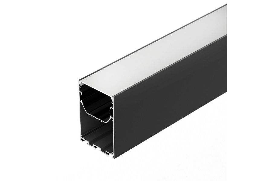 Алюминиевый профиль Arlight LINE-S-5075-3000 BLACK 041849