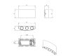 Уличный настенный светильник Arte Lamp Bosto A3722AL-6WH
