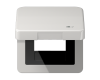 Рамка с подпружиненной крышкой для USB-механизмов Jung CD590KLUSBLG