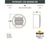 Светильник для ступеней Fumagalli 2S2.000.000.AYG1L
