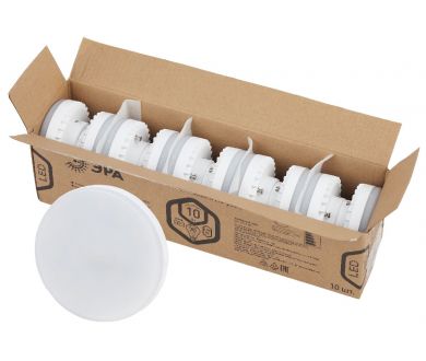 Лампа светодиодная Эра GX53 10W 6500K LED GX-10W-865-GX53 R (10-PACK) Б0045327