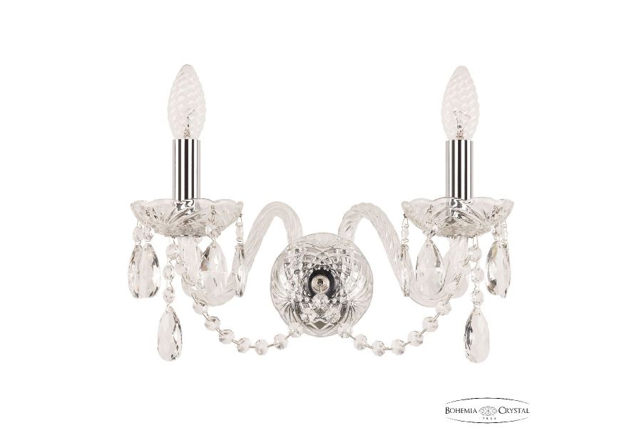 Бра Bohemia Ivele Crystal 101B/2/165 Ni