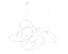 Подвесной светильник Loft IT Flock of Light 10309/21 CR