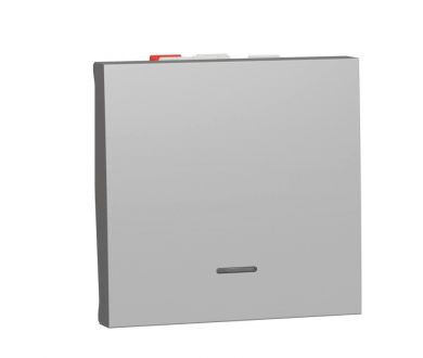 Переключатель одноклавишный с нейтралью Schneider Electric Unica New NU320330S