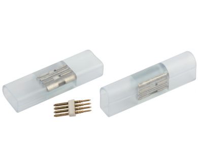 Коннектор для светодиодного неона Эра LS-connector-220-neon-set 2 шт Б0074070