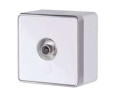 Купить ТВ-розетка Werkel Gallant оконечная белая W5083001 4690389164712 ТВ-розетка Werkel Gallant оконечная белая W5083001 4690389164712