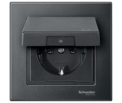 Рамка 1-постовая Schneider Electric Merten System M MTN486114