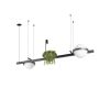 Подвесная люстра Loft IT Jardin 10121/D Dark grey