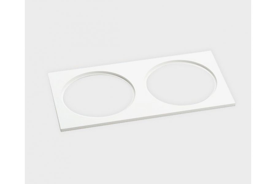 Двойная рамка Italline IT08-8038 white