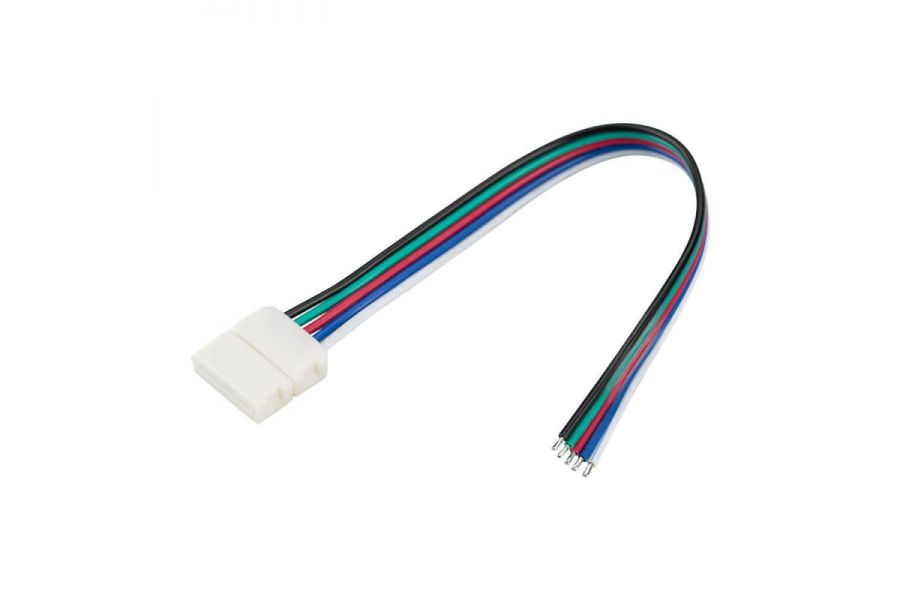 Коннектор выводной Arlight FIX-RGBW-12mm-150mm-X1 (5-pin) 023954