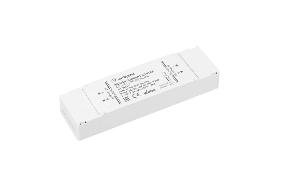 Ограничитель пускового тока Arlight SPV-ICL-230008 AC/AC (100-240V, 8A) 047612