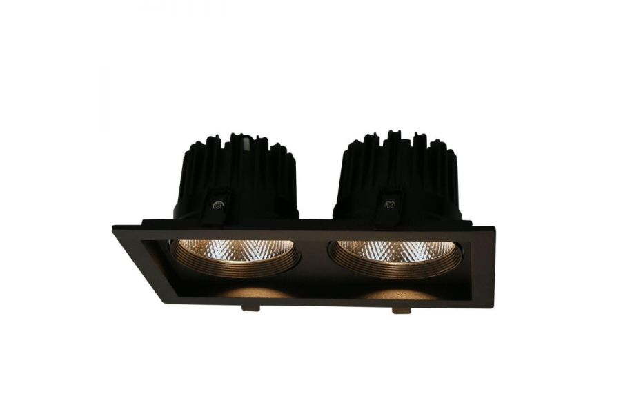 Встраиваемый светодиодный светильник Arte Lamp Privato A7018PL-2BK