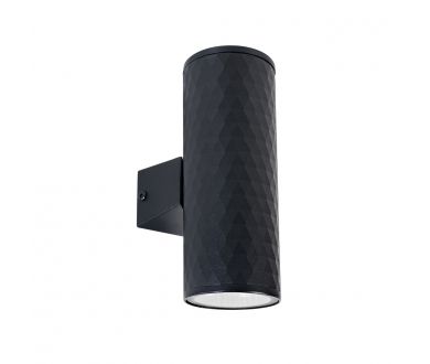 Уличный настенный светильник Arte Lamp Hyadum A3458AL-2BK