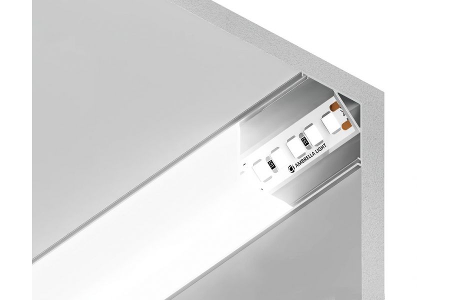 Алюминиевый угловой профиль Ambrella Light Alum Profile GP2150AL