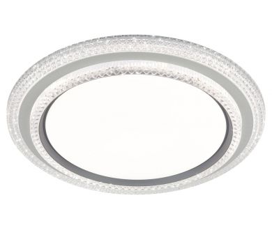 Потолочный светильник Эра SPB-6 Sunny 86W-3K-6,5K-RC WH+GR