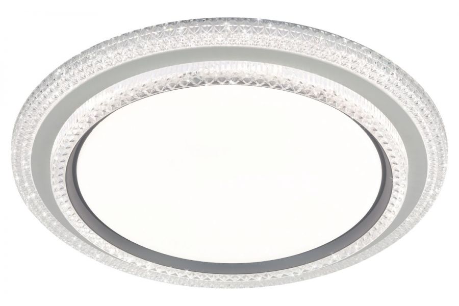 Потолочный светильник Эра SPB-6 Sunny 86W-3K-6,5K-RC WH+GR