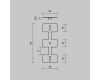 Комплект креплений для профиля 35×66 4шт Maytoni Led Strip ALM-3566-MT 642080