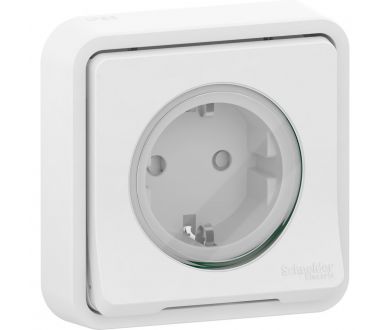 Розетка со шторками Schneider Electric MUR40903