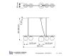 Подвесной светильник Lumina Deco Baristica LDP 6012-5 BK+WT