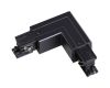 Коннектор угловой Novotech track black 3phase 135065