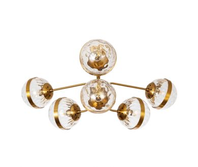 Люстра на штанге Arte Lamp Delacrua A7770PL-6PB