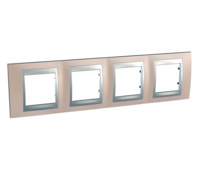 Рамка 4-постовая Schneider Electric Unica Top MGU66.008.096