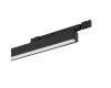 Трековый магнитный светильник Arlight MAG-MICROCOSM-FLAT-L300-10W Warm3000 (BK, 100 deg, 24V) (IP20 Металл) 051773