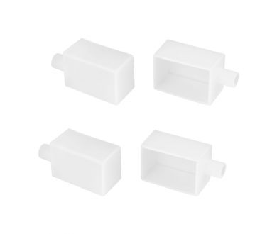 Заглушка Arlight WPH-FLEX-3020-90 WHITE с отверстием (Пластик) 062647