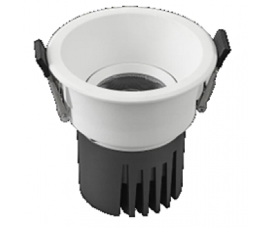 Карданный светильник Arlight MS-FLOW-BUILT-R85-6W Day4000 (WH, 38 deg, 230V) (IP20 Металл) 060948