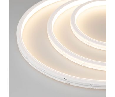 Светодиодная герметичная лента Arlight MOONLIGHT-SIDE-A140-12x17mm 24V Warm3500 (9.6 W/m, IP67, 5m, wire x2) 042785