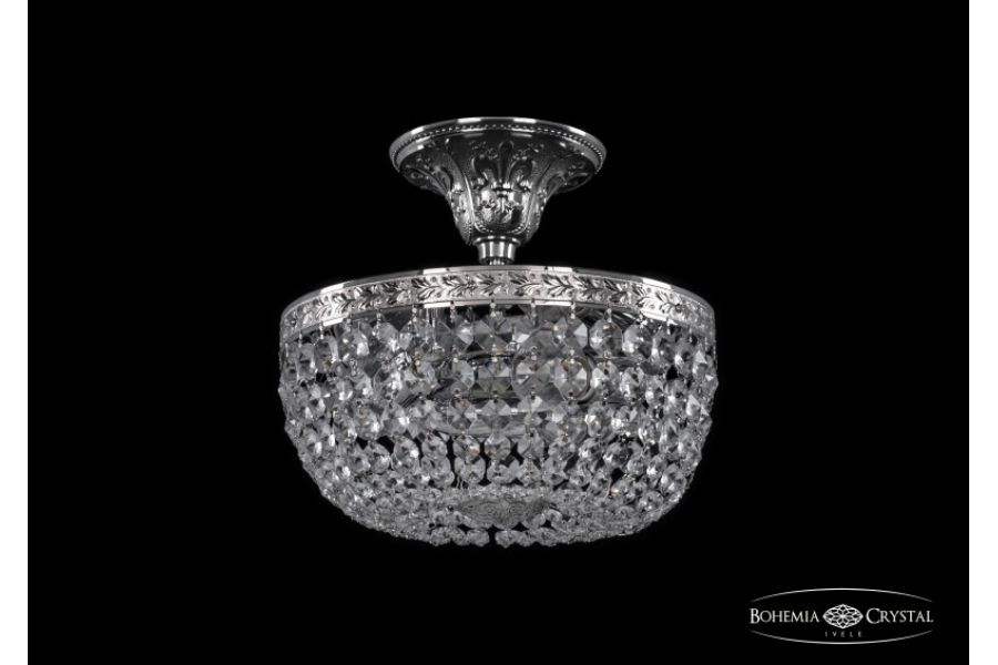 Люстра на штанге Bohemia Ivele Crystal 19111/25IV Ni