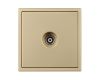 Механизм телевизионной розетки Arlight SCT-NOBE-MTV1-SFPL-GD (Золотой песок) 054294