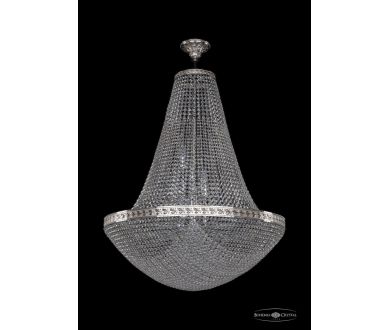 Люстра на штанге Bohemia Ivele Crystal 19321/H2/80IV Ni